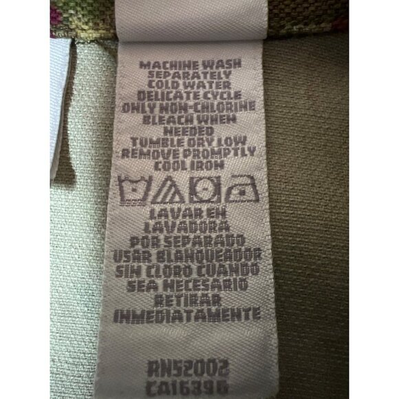 Liz Claiborne Woman Paisley Brown Jacket Blazer Career Women's Size 2X - Picture 9 of 11